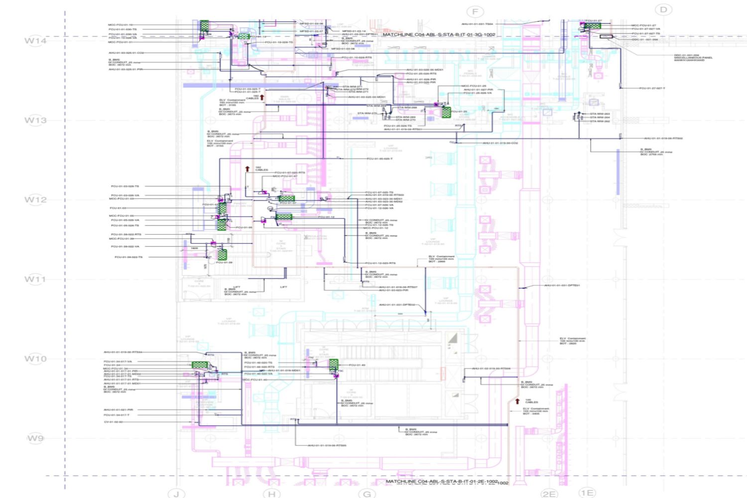 Single Line Drawing Electrical Services