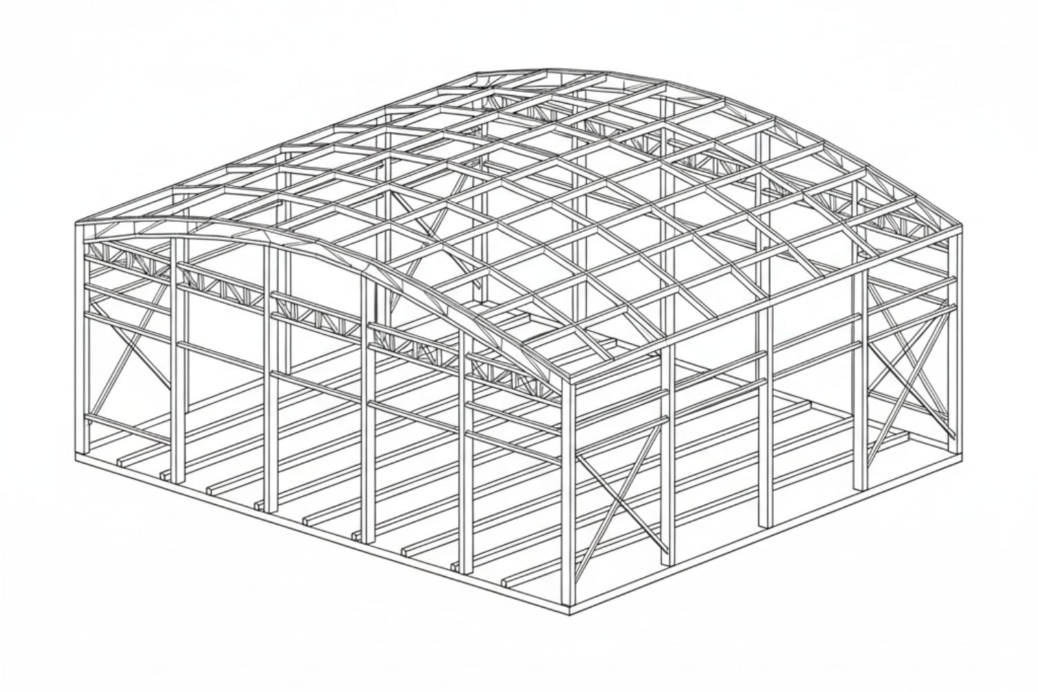 Steel Staircase Fabrication Drawings Services