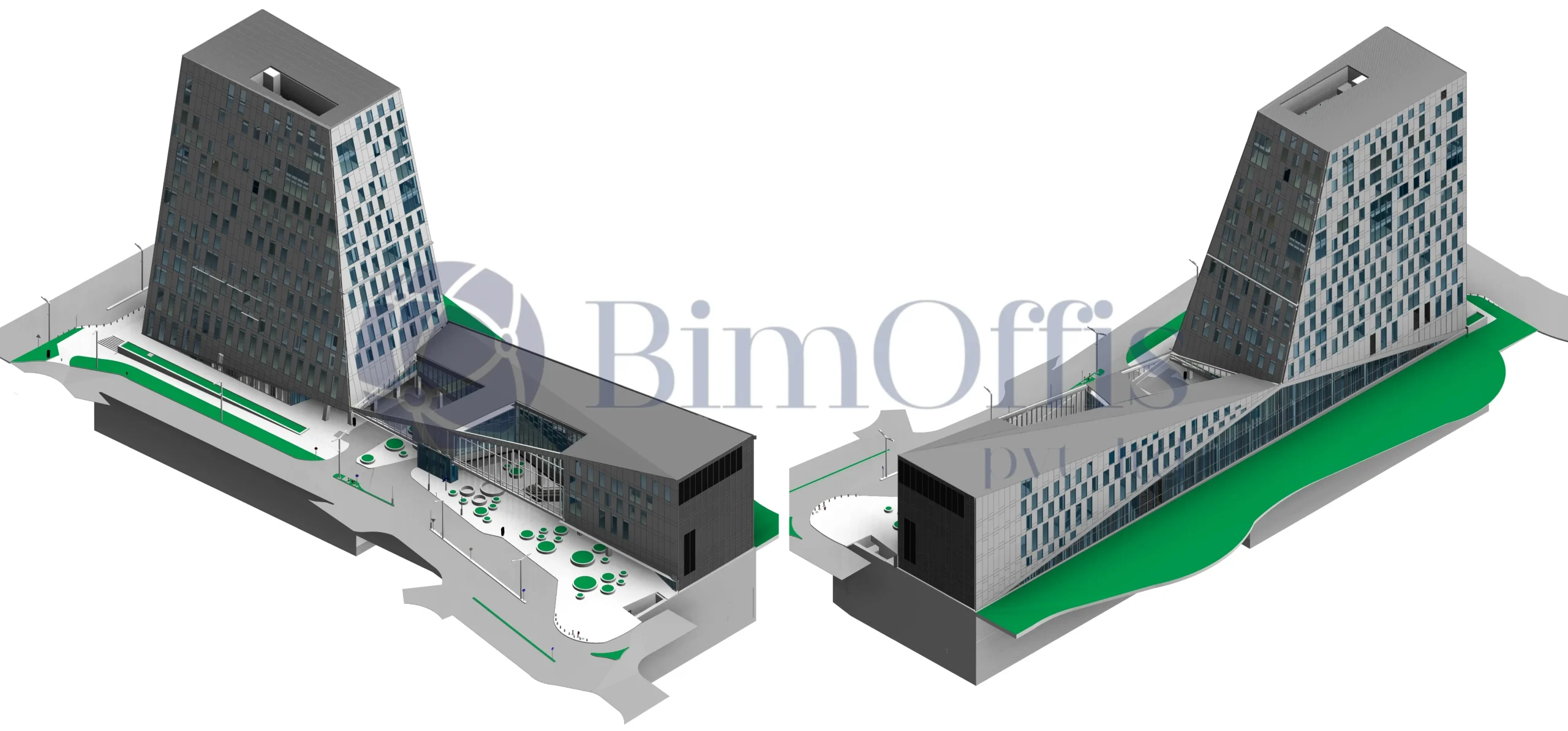 KAFD Project: BIM Solutions for Smart Urban Development- BimOffis