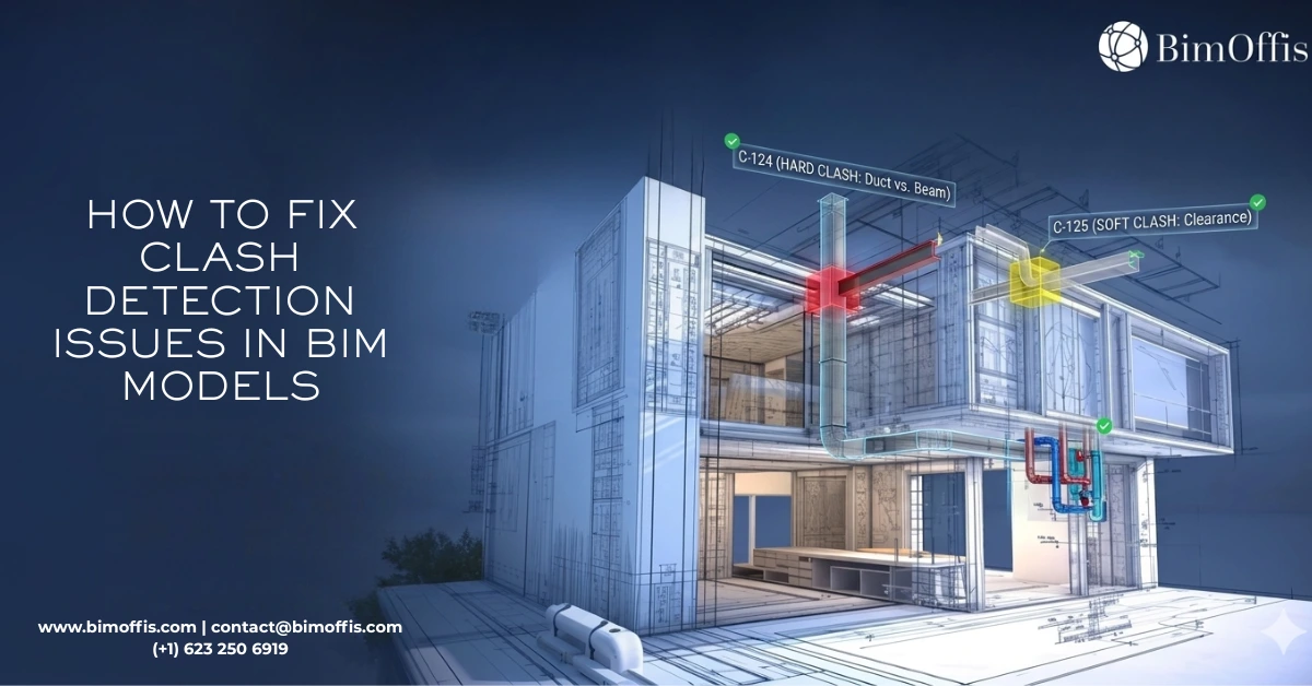 clash detection issues in BIM models