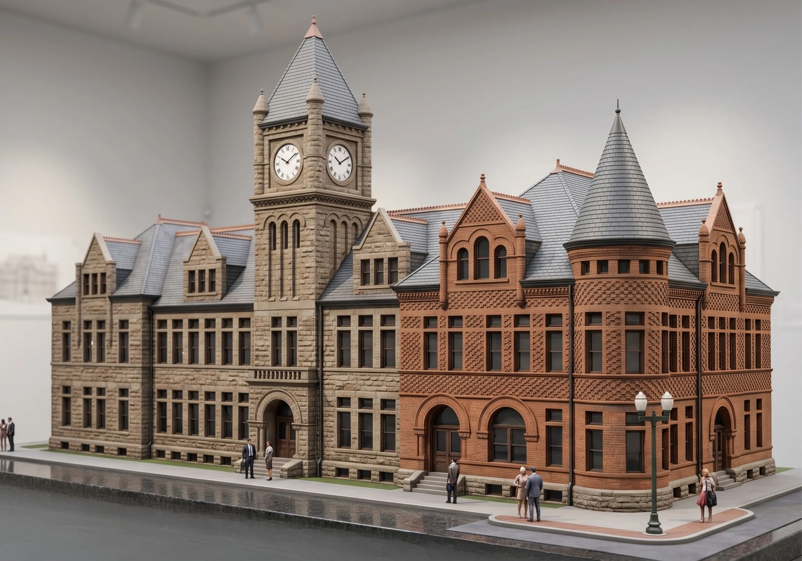 3D architectural model in Georgia