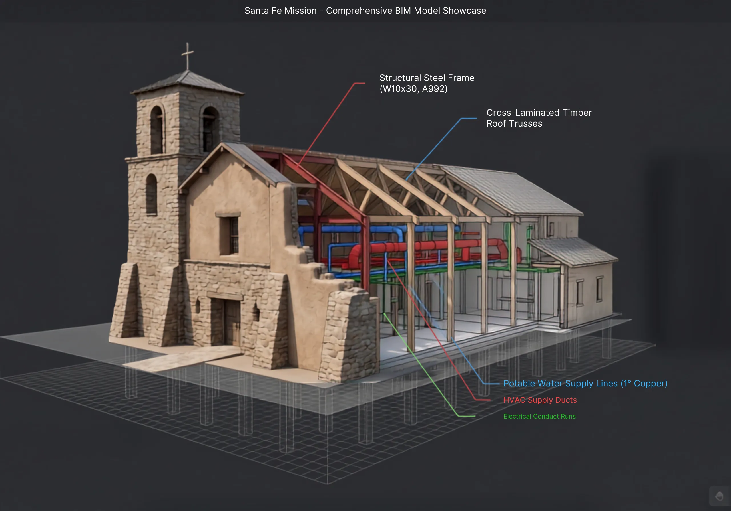 3d bim outsourcing bim service in mexico