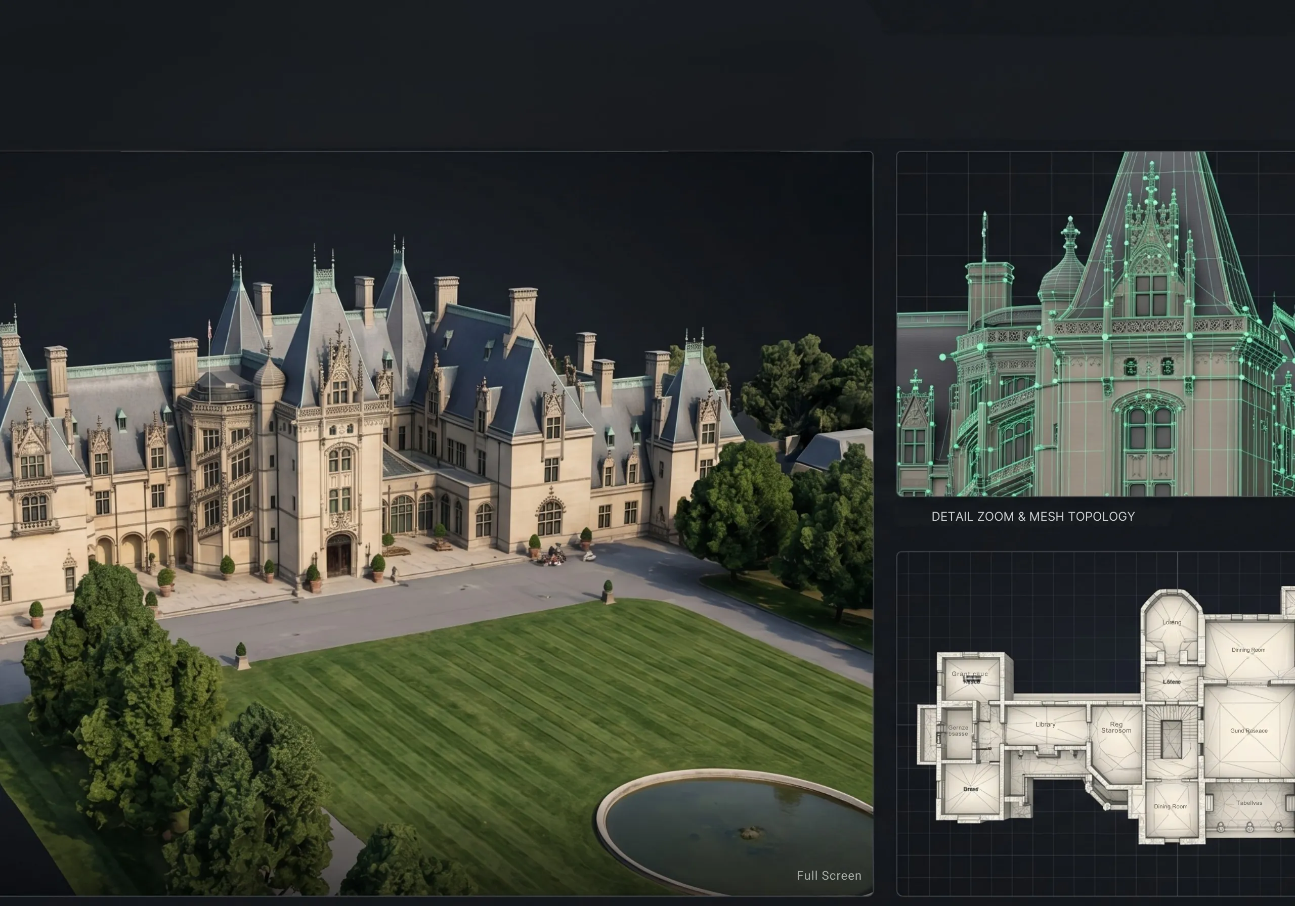 Biltmore House in North Carolina