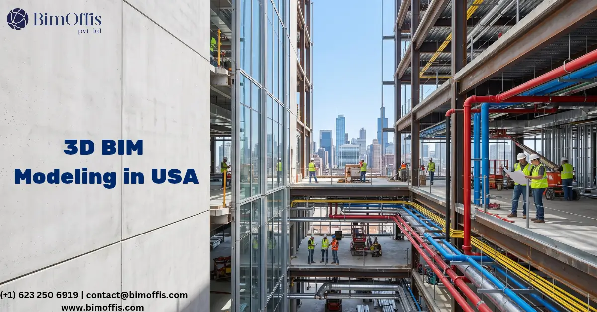 3D BIM Modeling Services in USA